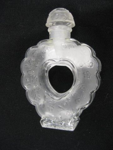 Lalique Crystal Heart Perfume Bottle 14c6db