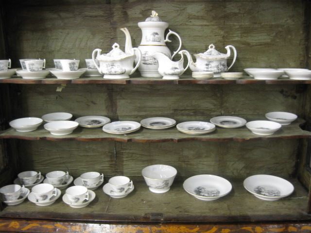 63 pcs English Transferware Porcelain 14c70b