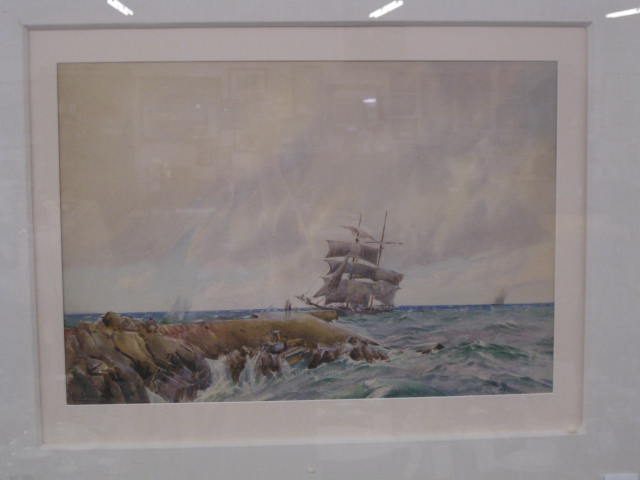 Harold W Stagg Watercolor Sailing 14c70f