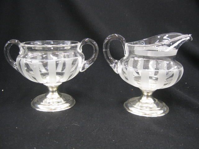 Hawkes Sterling Silver Cut Glass 14c73d