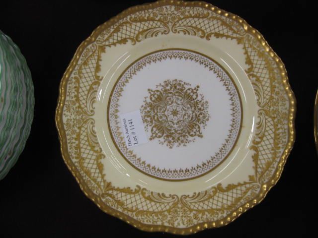 6 Royal Doulton Porcelain Plates elaborate