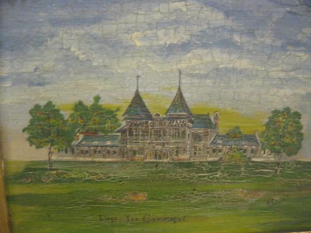 N. Damen Oil large estate on panel image