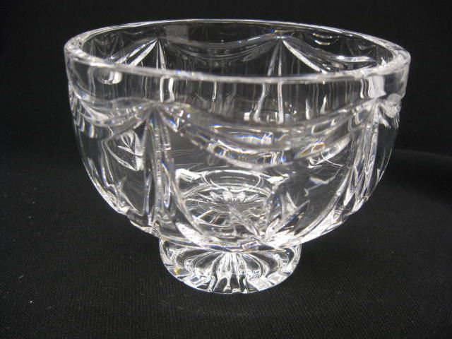 Waterford Cut Crystal Bowl low pedestal