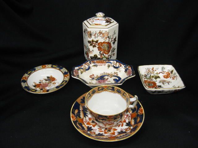 6 pcs Imari Style English Ironstone 14c7a7