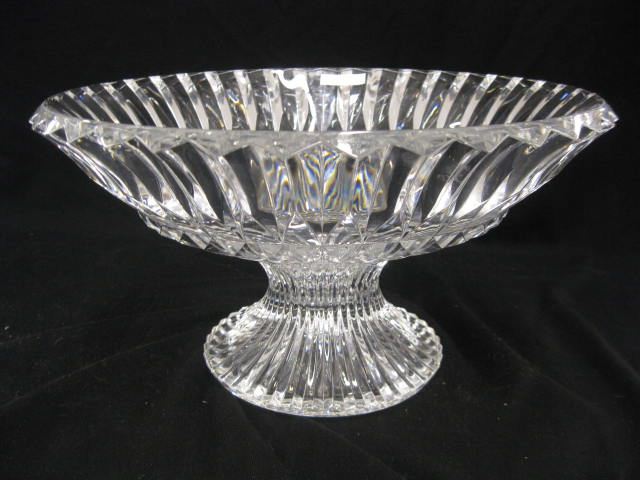 Crystal Centerpiece Bowl pedestal