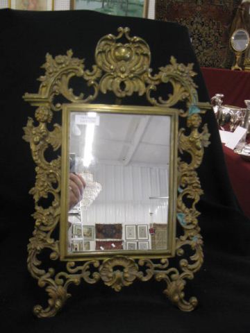 Brass Dressing Mirror rococo style 14c7d2