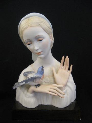 Cybis Porcelain Figurine of Lady 14c7cf