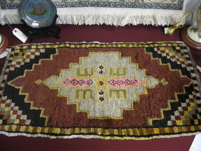 Turkish Handmade Mat geometric