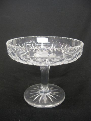 Cut Glass Tall Compote 7 excellent