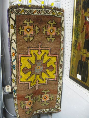 Turkish Handmade Mat geometrics 14c818