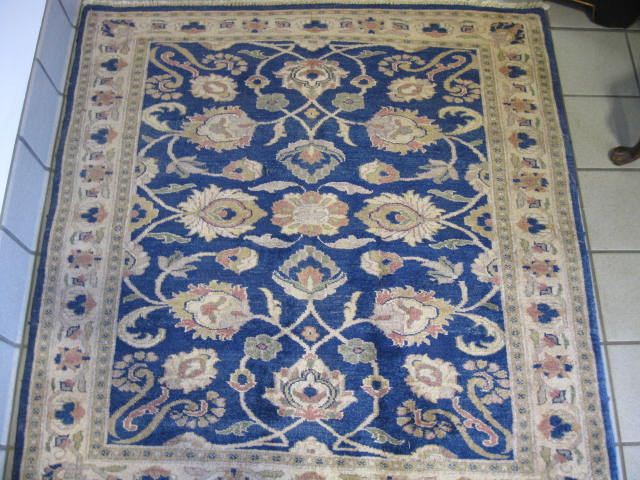 Oushak Persian Handmade Rug flowering