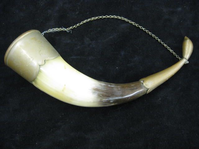 Horn Drinking Vessel nickel brass 14c893