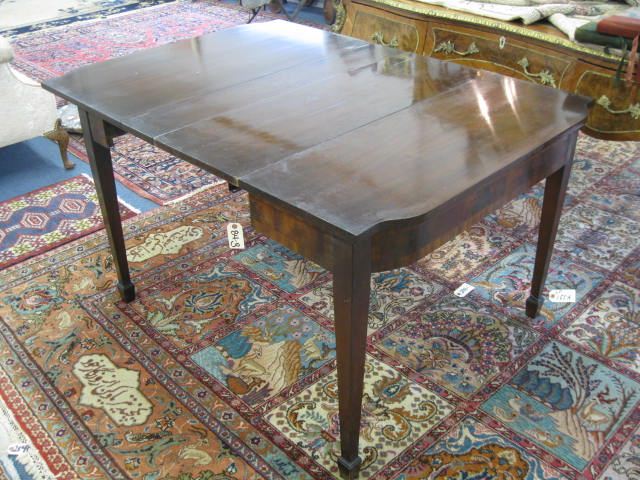 Mahogany Extension Table with leaves