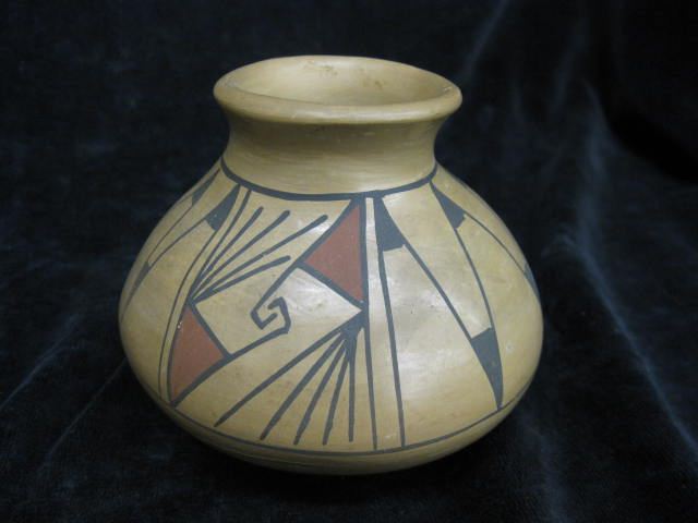 Indian Pottery Vase geometric designs