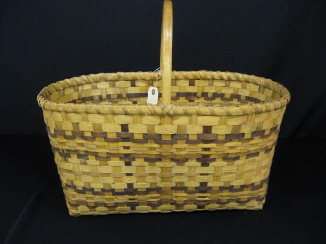 Cherokee Indian Basket dyed split 14c8ea