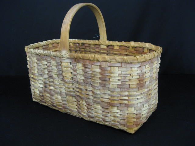 Cherokee Indian Gathering Basket split