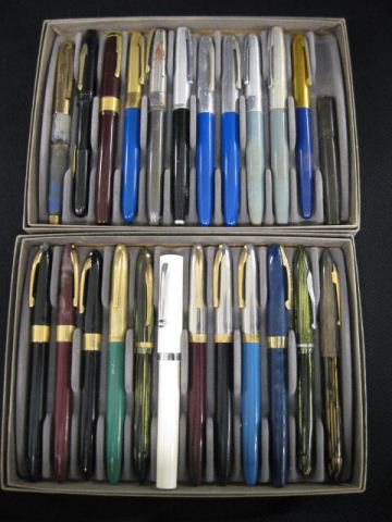 Lot of 24 Fountain Pens Sheaffer 14c91e