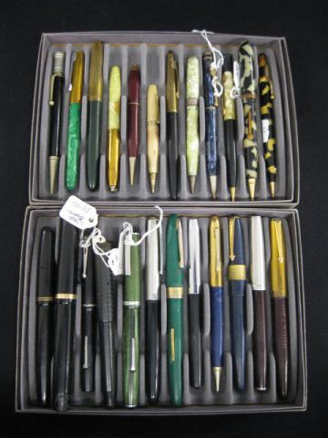 Lot of 24 Fountain Pens Mechanical 14c921