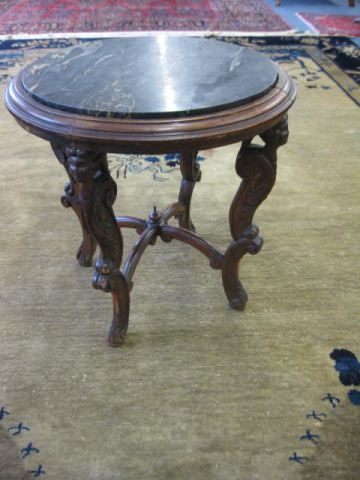 Italian Carved Side Table with
