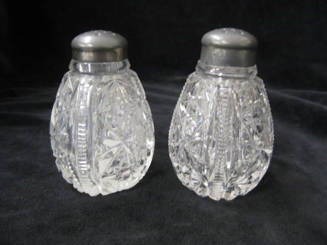 Cut Glass Salt & Pepper brilliant