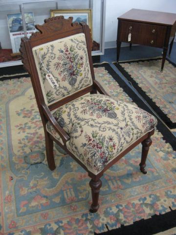 Victorian Side Chair carved back 14c9a2