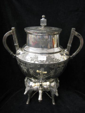 Victorian Silverplate Hot Water