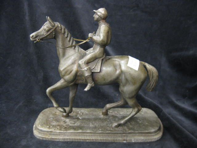 Victorian Spelter Figurine of Horse 14ca50