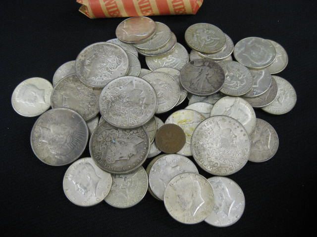 Estate Lot of Coins;7 silver dollars