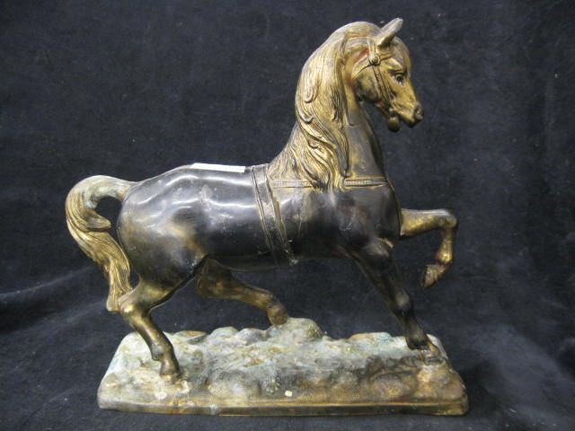 Bronzed Statue of a Horse circa