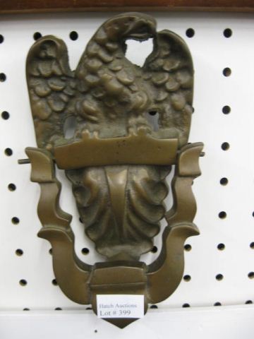 Brass Door Knocker eagle decor 4 1/2