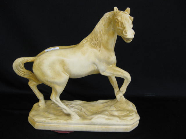 Plaster Figurine of a Horse 14''.