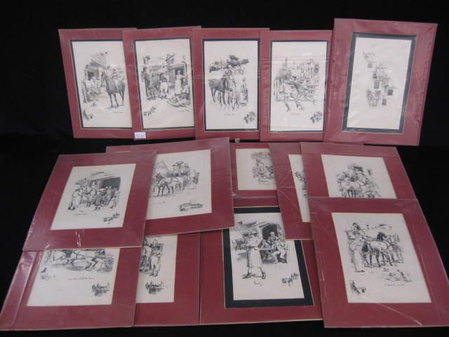 15 Equestrian Related Prints all 14ca9f