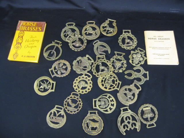 Collection of 26 Horse Brasses for ornament