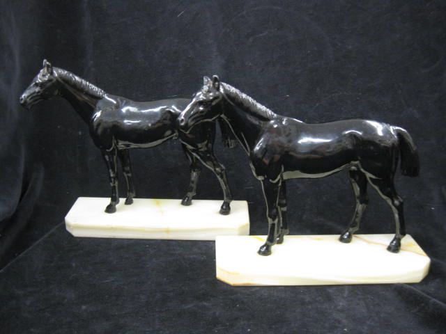 Pair of Figural Horse Bookends 14cab3
