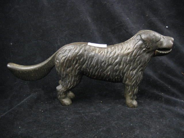 Cast Iron Figural Dog Nutcracker 14cad0