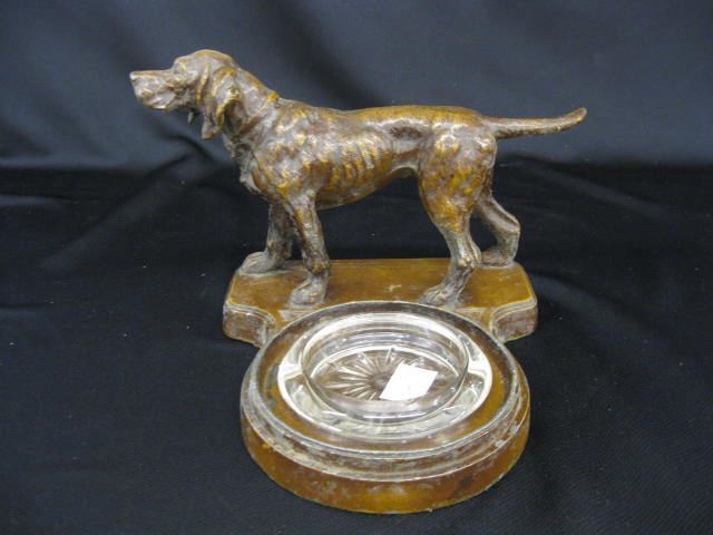 Bronzed Figural Ashtray with a 14cae9