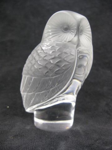 Lalique French Crystal Figural