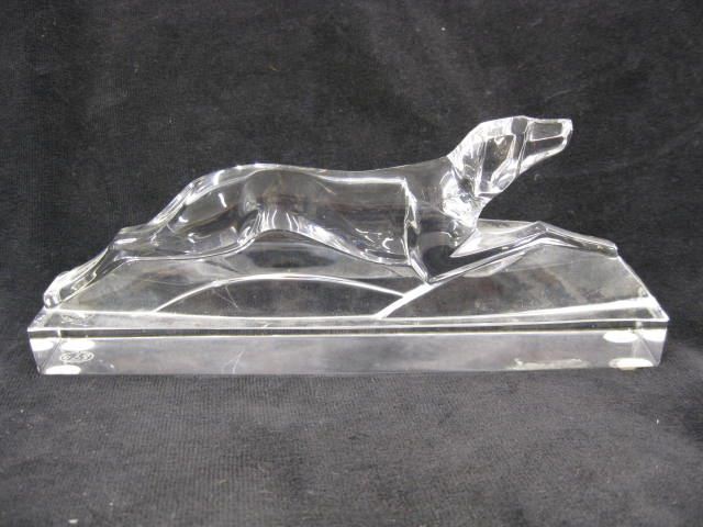 Baccarat French Crystal Figurine