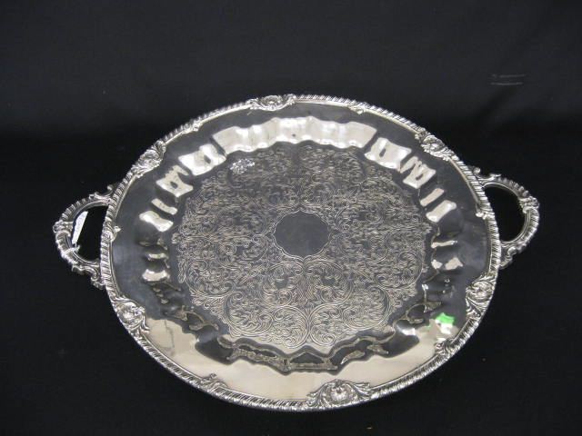 Silverplate Serving Tray by Coronet 14cb2f