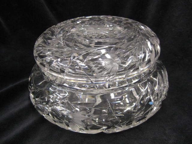 Hoare Cut Glass Dresser Box brilliant 14cb51