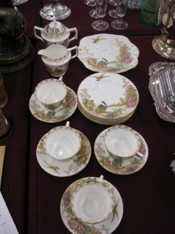 16 pc. Summerland China Dessert Set