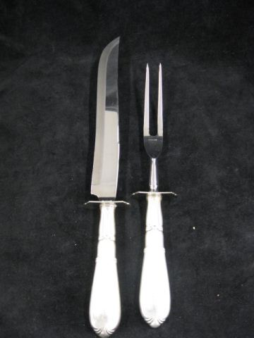 Sterling Silver Carving Set 13 knife