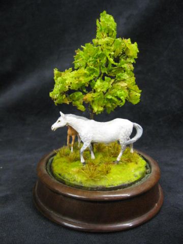 Miniature Figurines of Horse &
