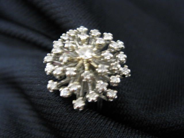 Diamond Ring snowflake style setting