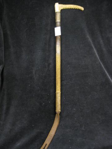 Swaine English Riding Crop sterling