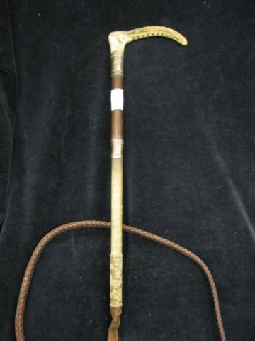 Swaine English Horse Whip sterling