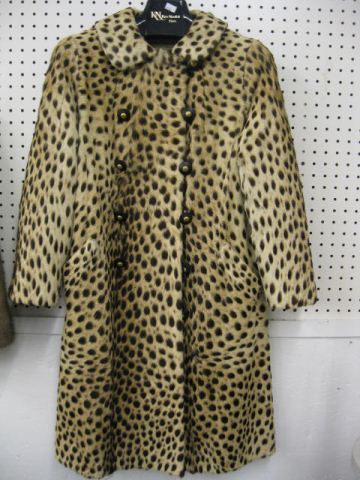 Leopard Fur Coat estate of Jeanne Millett.