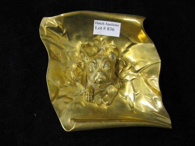 Victorian Brass Dish with Emerging 14cc65