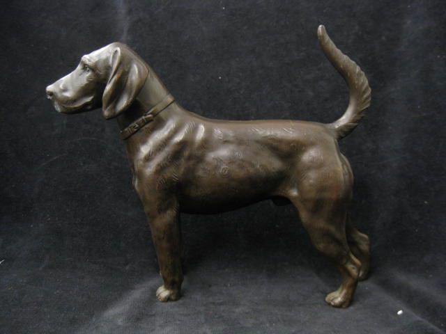 Bronzed Figurine of a Dog circa 14cc68
