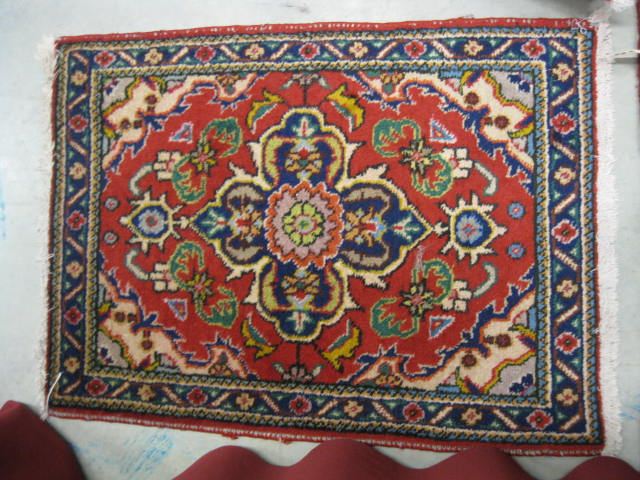 Mahal Persian Handmade Rug geometric 14cd06